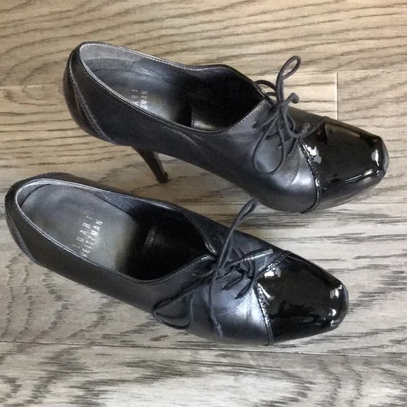 COPY - Stuart Weitzman Vintage Y2K Lace-Up Heels | Size 7.5 - Picture 9 of 14